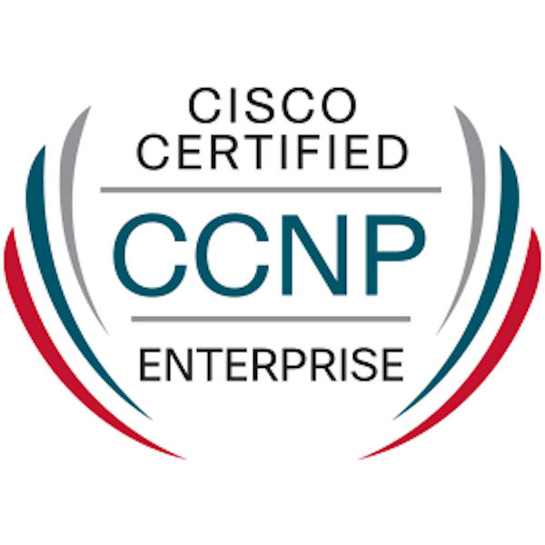 CCNP Enterprise certification badge