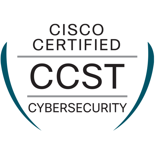 CCST Cybersecurity certification badge